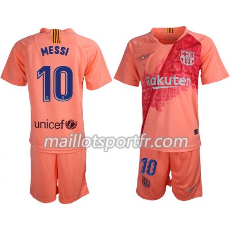 Maillot de Foot Barcelone Messi 10 Enfant Troisieme 2018/19